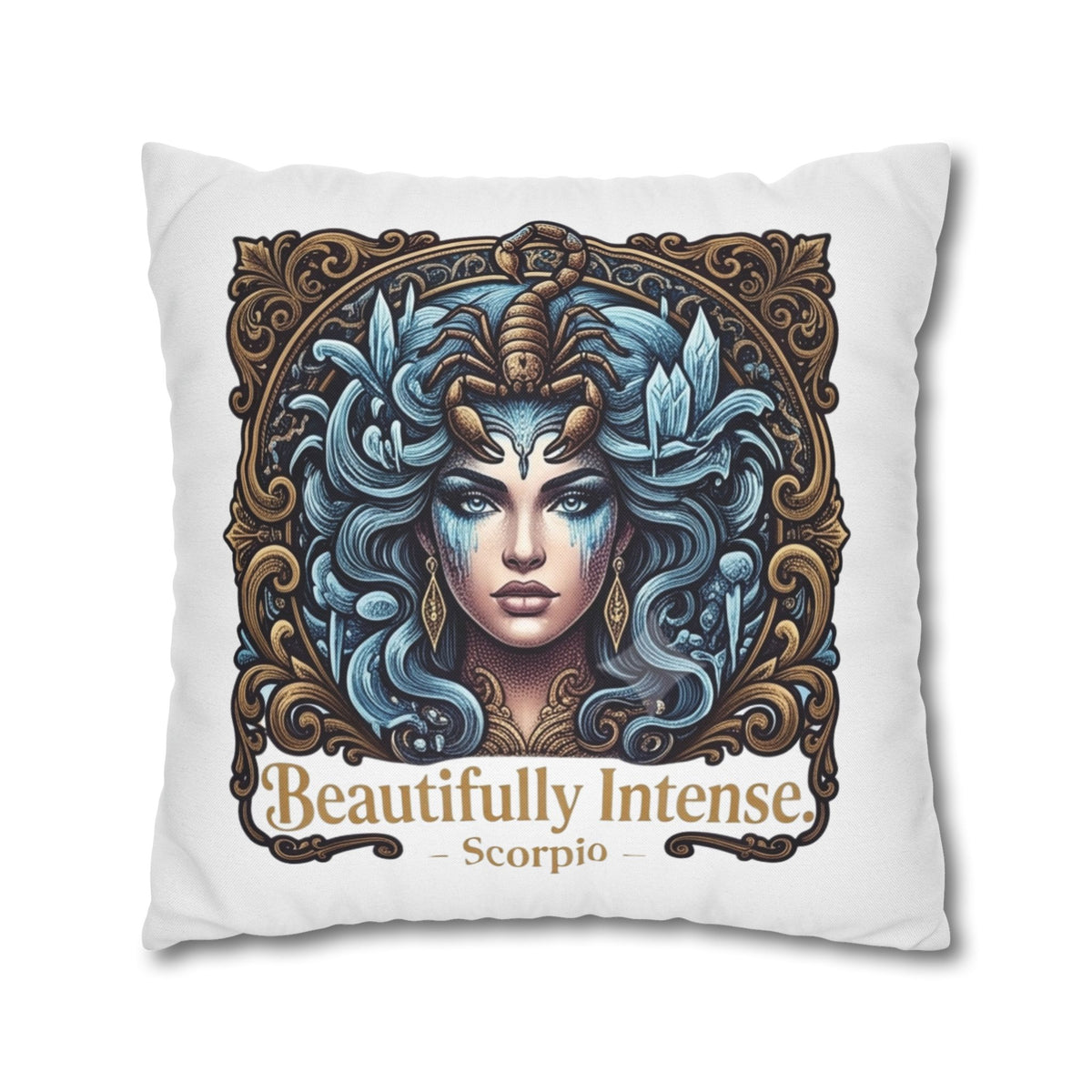 Scorpio 'Beautifully Intense' Decorative Pillowcase