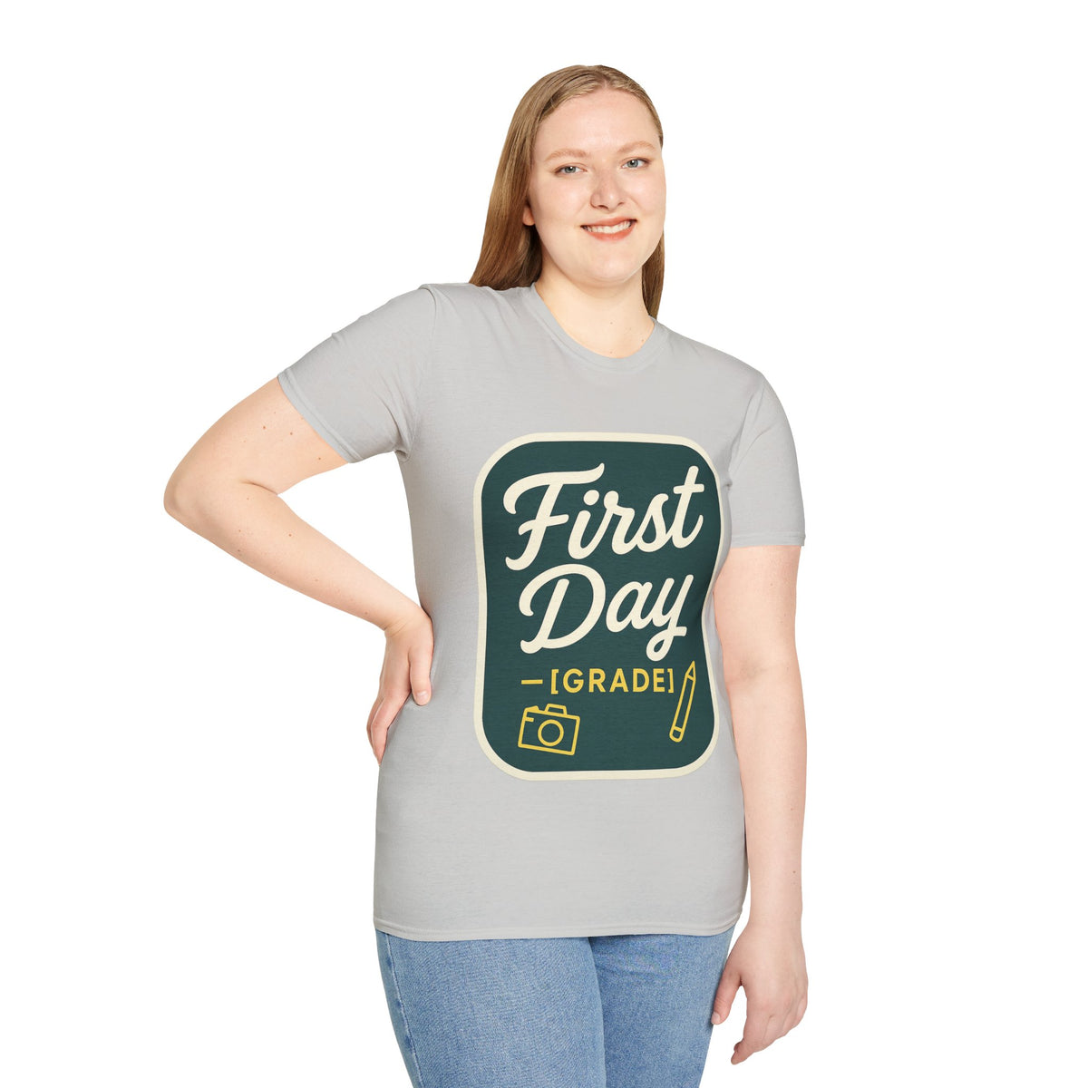 First Day T-Shirt — Retro "First Day (Grade 1)" Back-to-School Tee - Trending Now - August 2026
