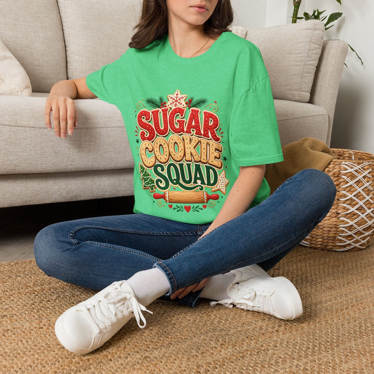 Sugar Cookie Squad T-Shirt — Festive Holiday Baking Graphic Tee