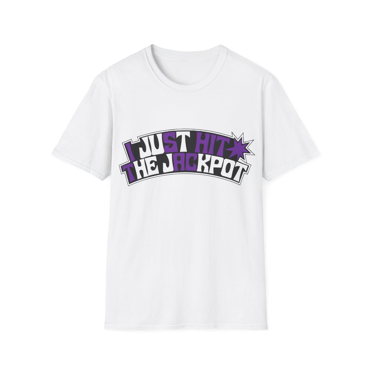 Just Hit the Jackpot T-Shirt — Retro Casino Graphic Tee - Trending Now - August 2026
