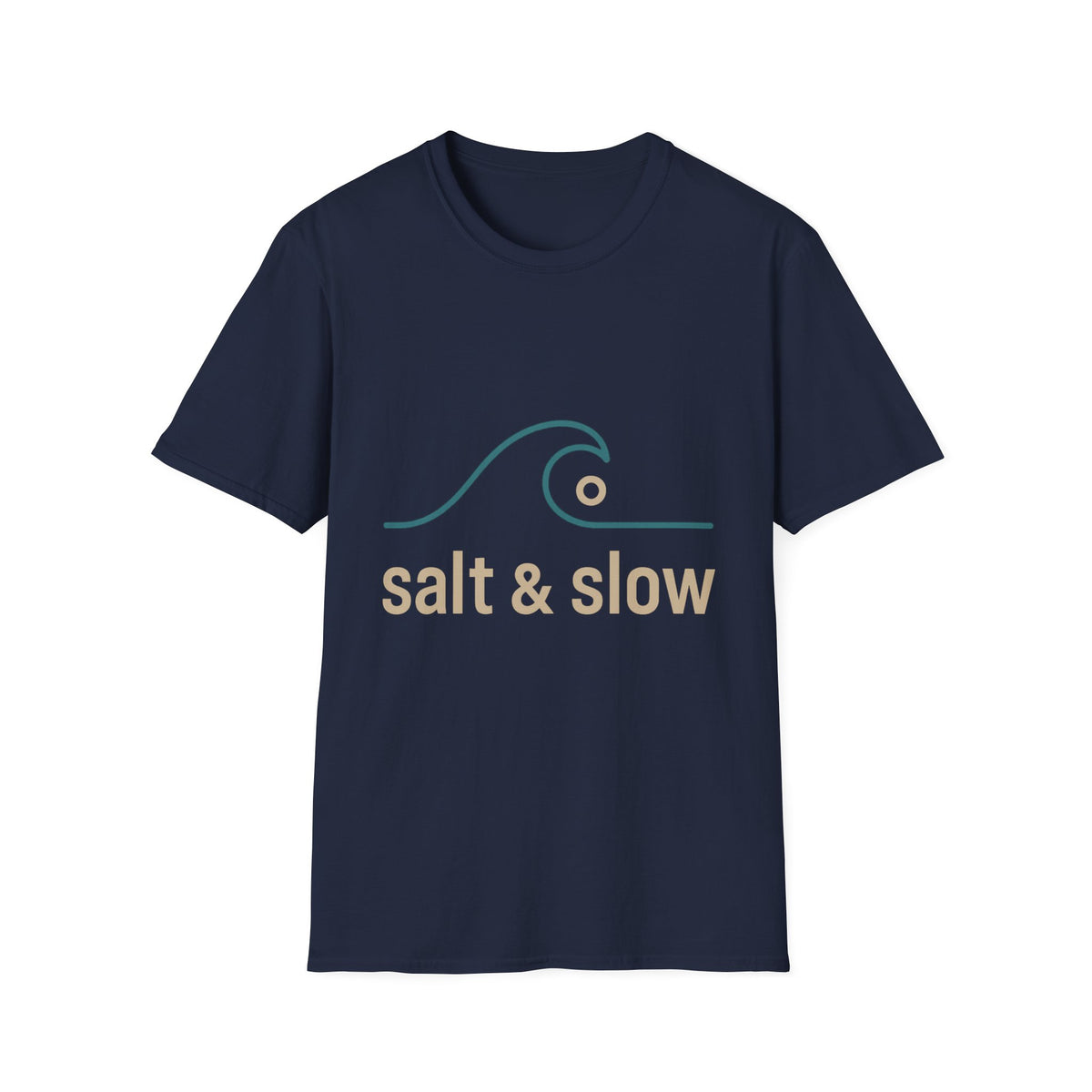 Salt & Slow Wave T‑Shirt — Minimal Beach Vibes Graphic Tee - Trending Now - September 2026