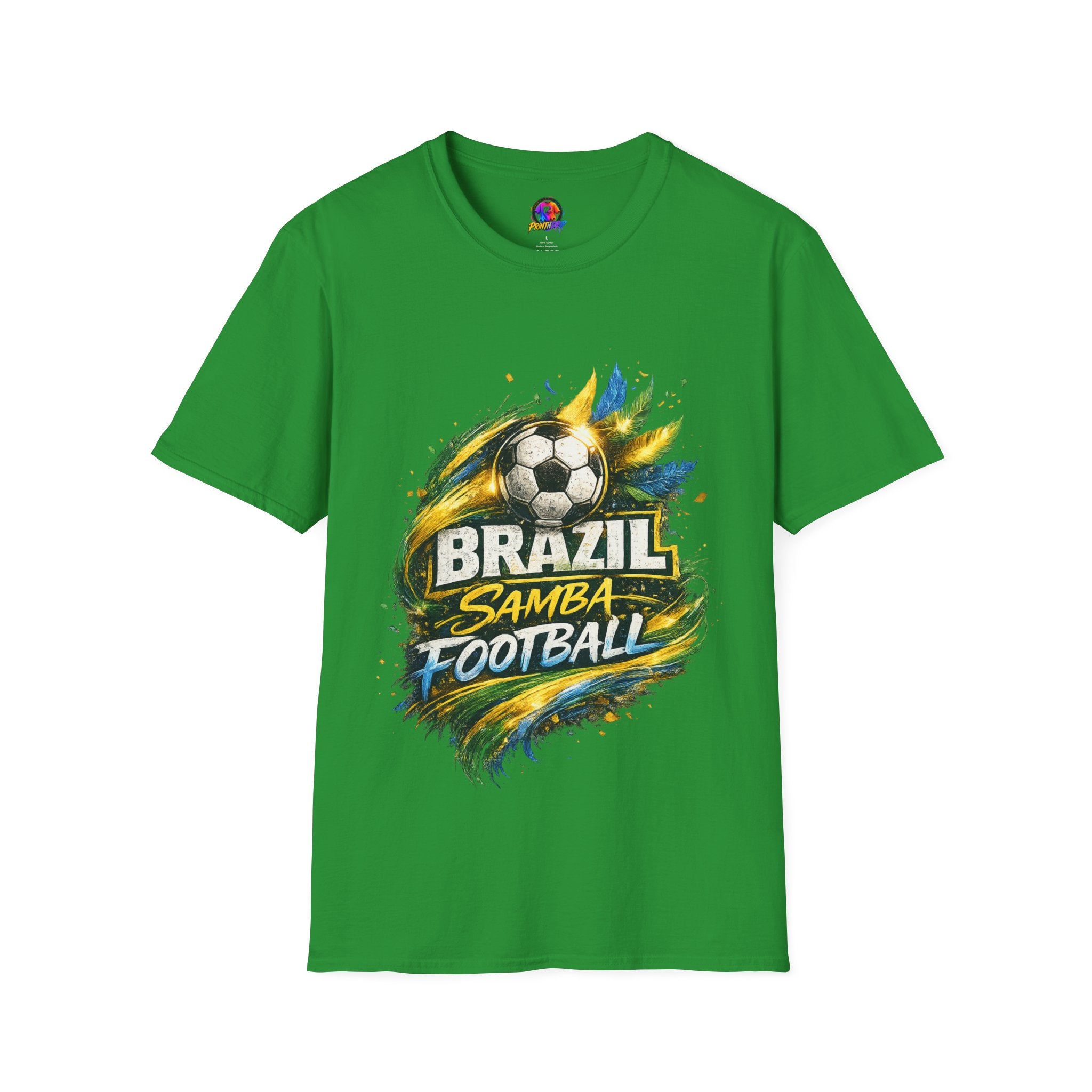 Brazil Samba Football T‑Shirt