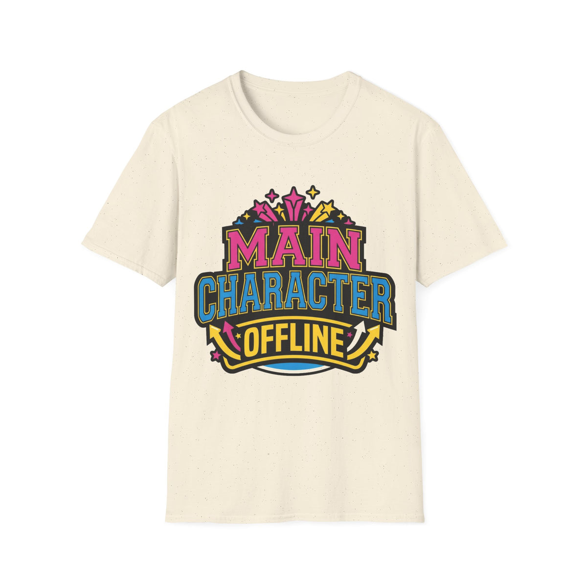 Main Character Offline T-Shirt — Retro Colorful 'Main' Graphic Tee - Trending Now - August 2026