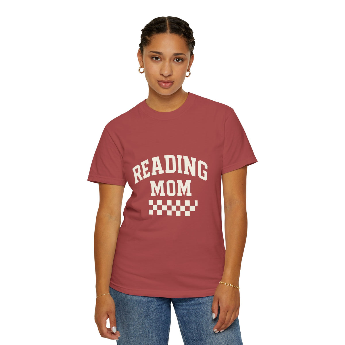 Reading Mom T-Shirt — Vintage Checkbook Style Graphic Tee for Book-Loving Moms - Trending Now - October 2026