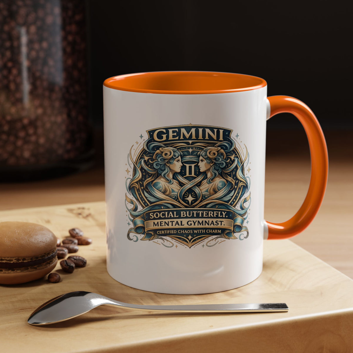 Zodiac  Gemini Accent Coffee Mug