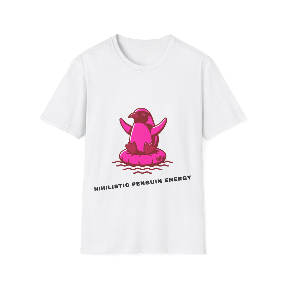 Penguin Energy T‑Shirt — Cute Pink Penguin Graphic Tee - Trending Now - September 2026