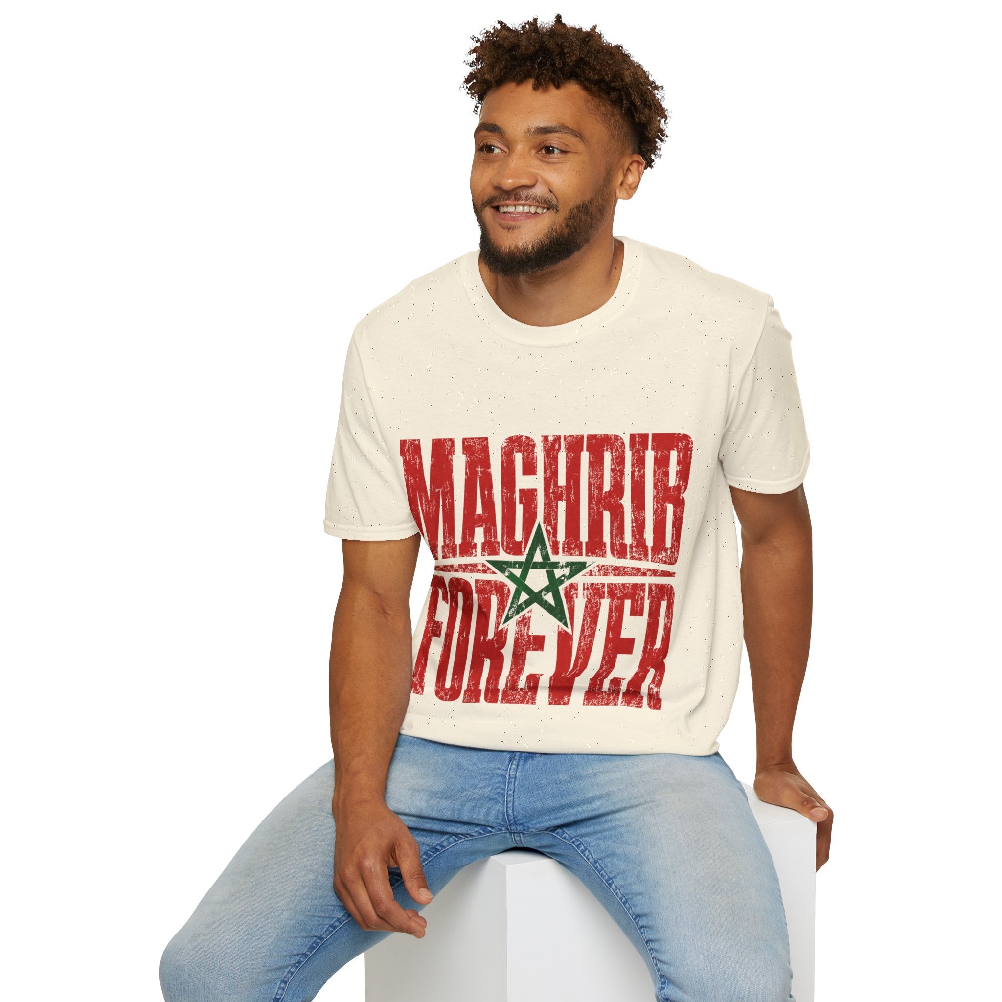 Morocco T-Shirt — Maghrib Forever Moroccan Flag Graphic Tee