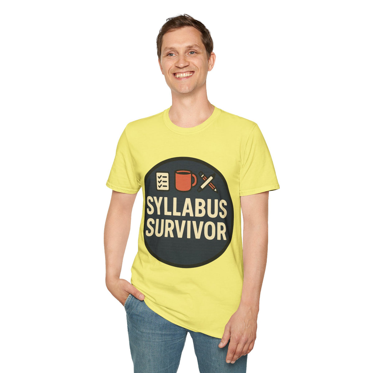 Syllabus Survivor T-Shirt — Funny Teacher/Student Back-to-School Tee - Trending Now - August 2026