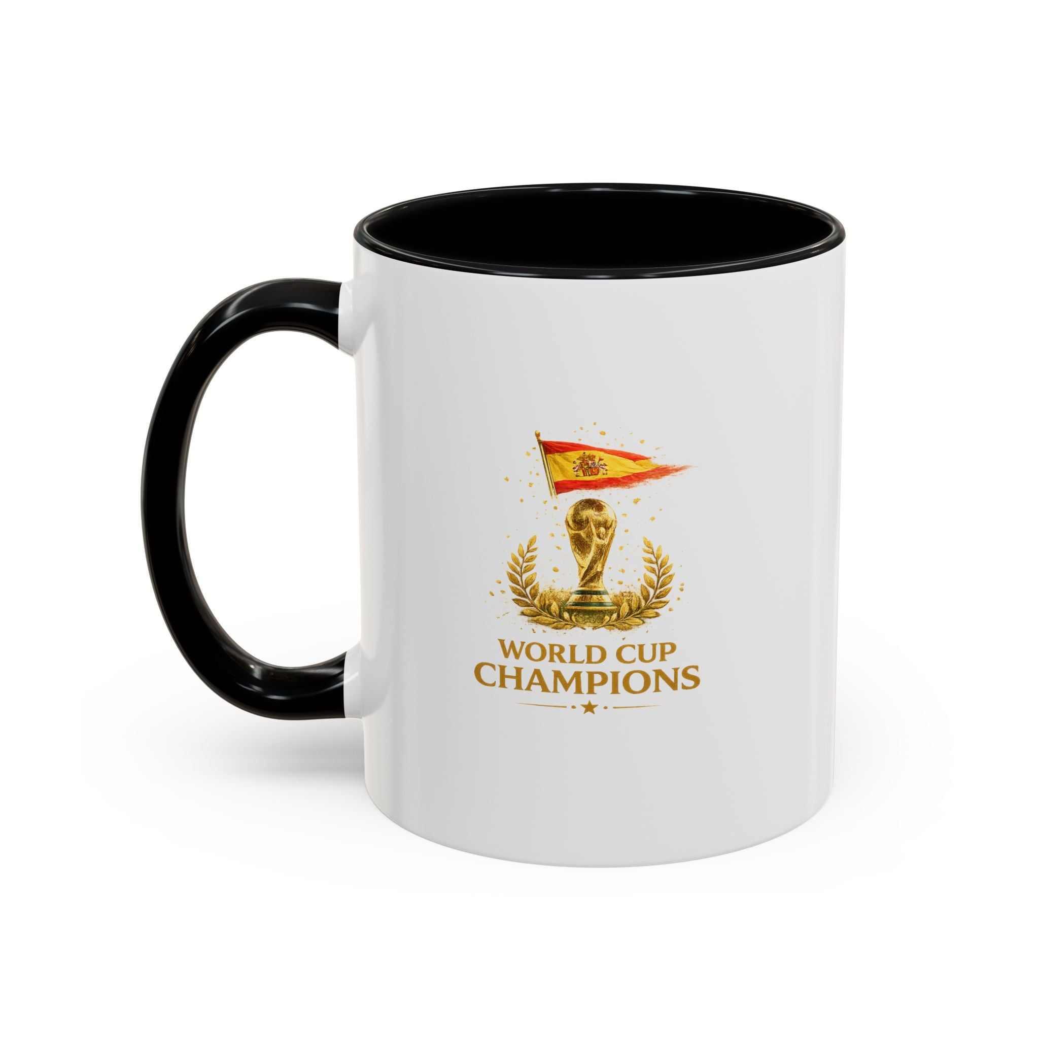 World Cup Champions Coffee Mug – Spanish Flag Accent