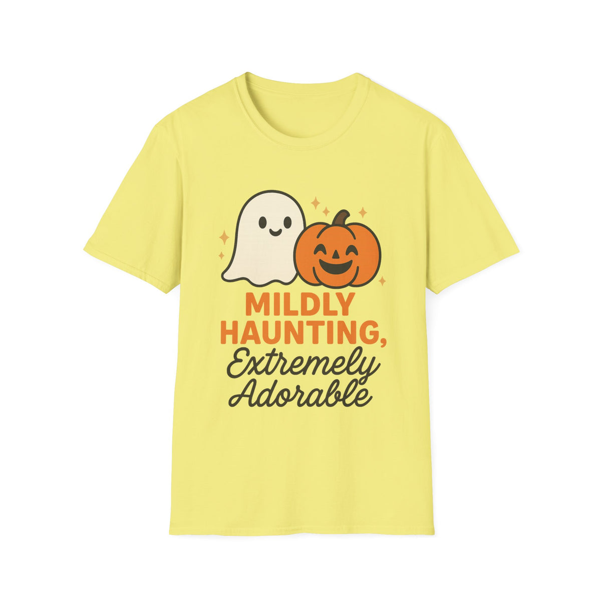 Mildly Haunting Extremely Adorable Ghost T-Shirt, Cute Halloween Pumpkin Tee - Trending Now - September 2026