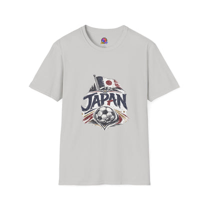 Japan Soccer T-Shirt – Vintage Flag & Crest Football Tee