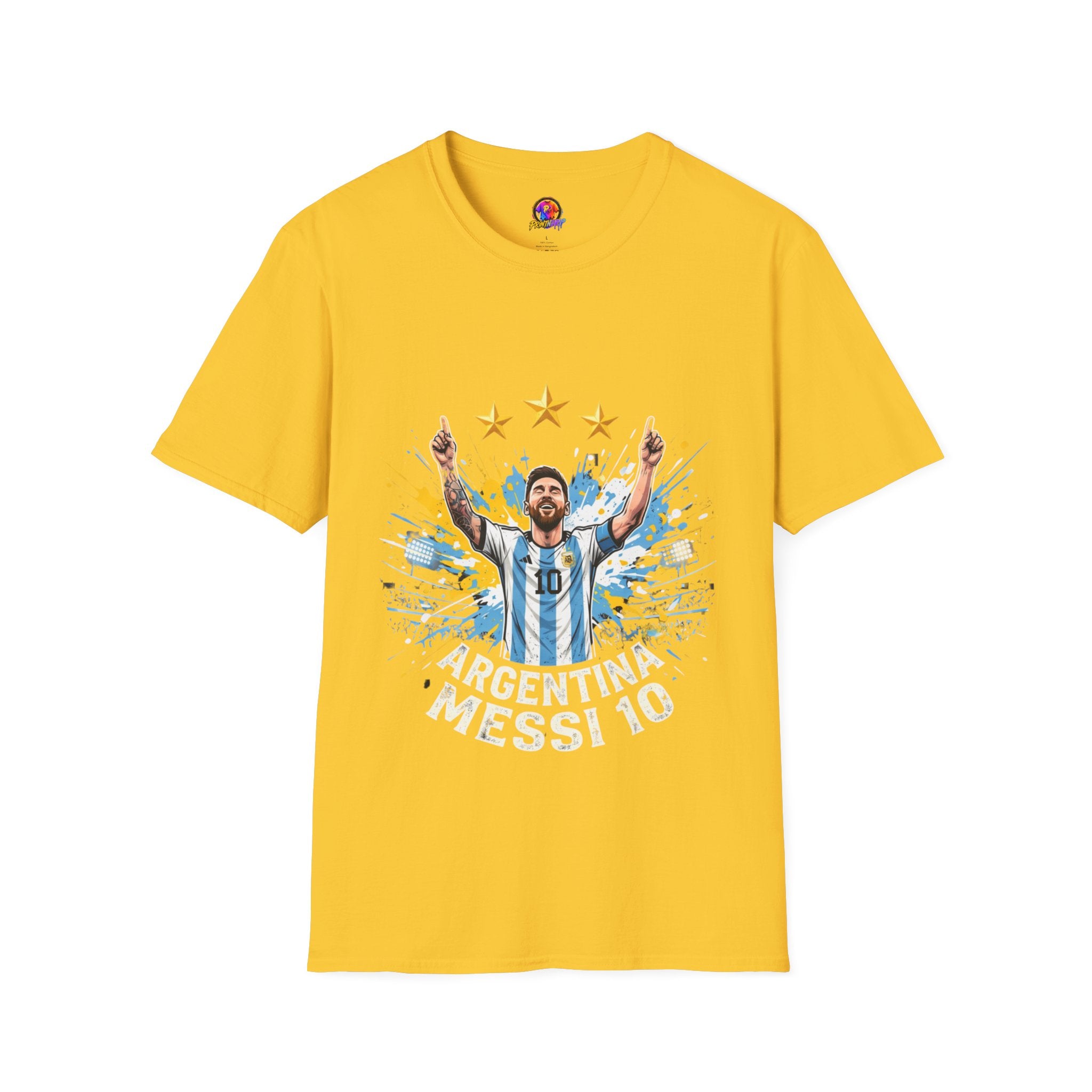 Argentina Messi  Soccer T‑Shirt — Argentina Messi 10 Fan Tee