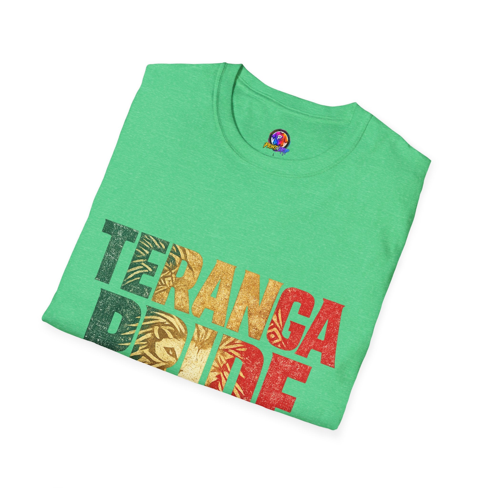Senegal Teranga Pride T-Shirt — Senegal Flag Colors & Lion Graphic
