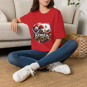 Korea Soccer T‑Shirt — Korea Football Crest Tee