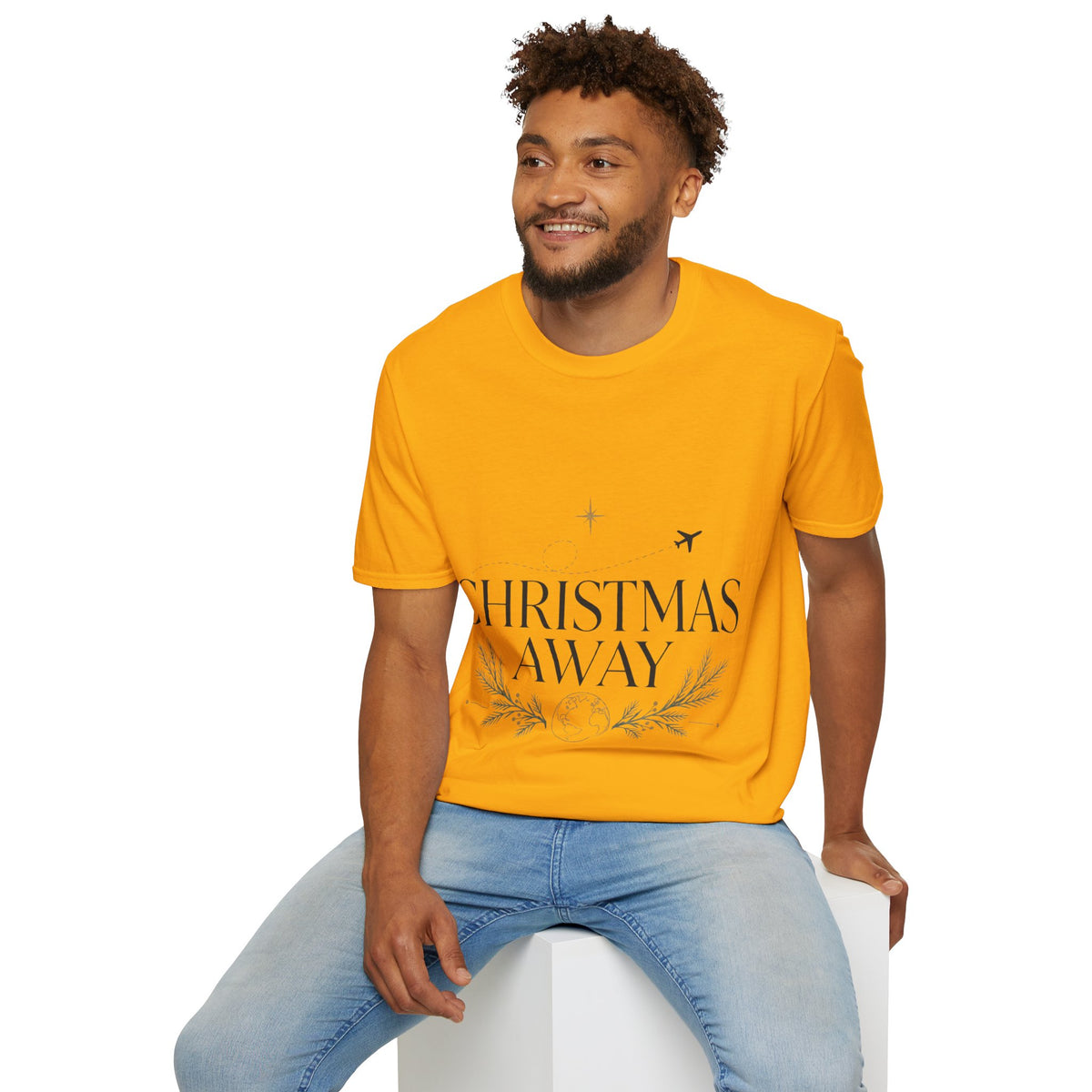Christmas Away T-Shirt — Holiday Travel Graphic Tee
