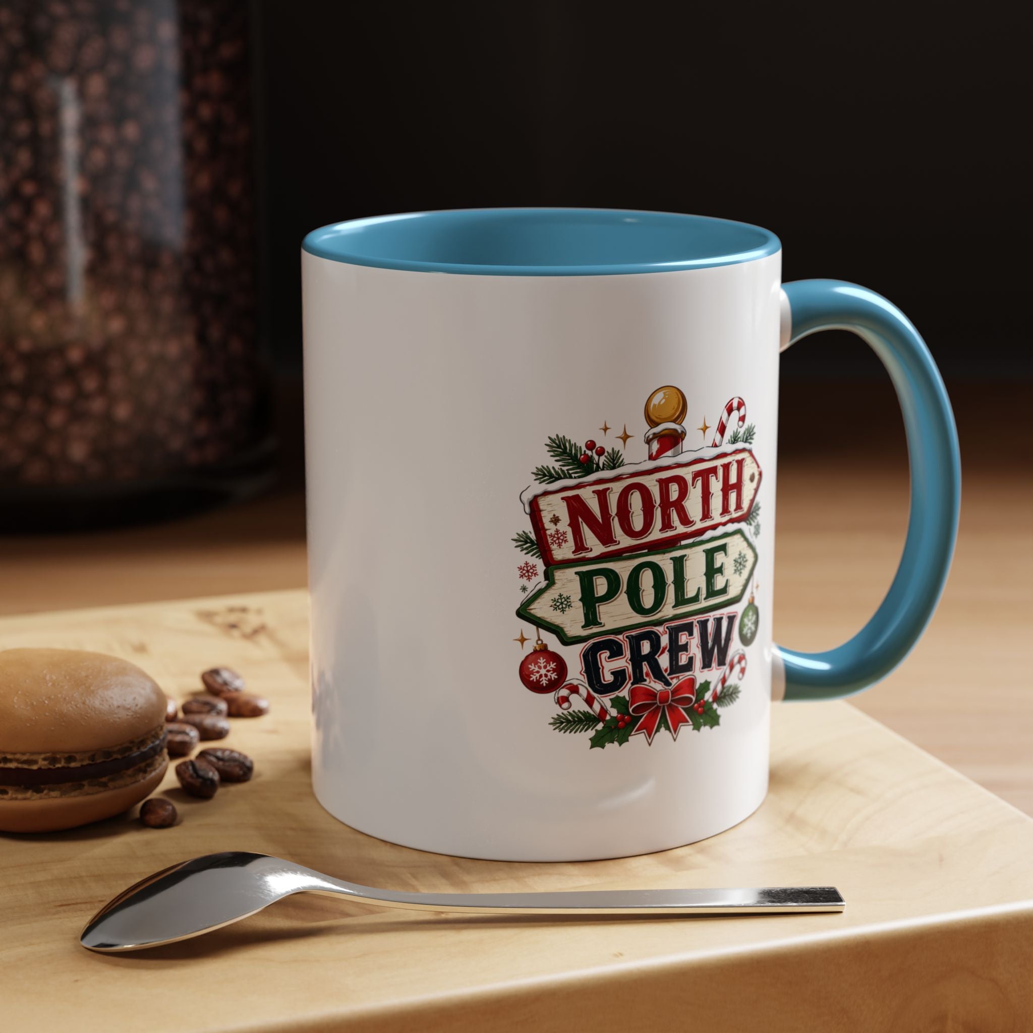 Accent Coffee Mug North Pole Crew
