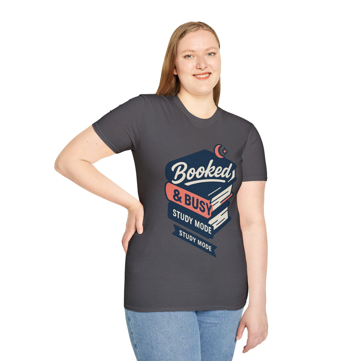 Booked & Busy T‑Shirt – Librarian/Book Lover Reading Gift - Trending Now - August 2026