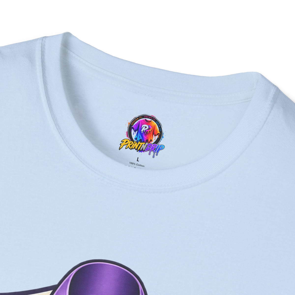 Domestic Violence Awareness T-Shirt — "Safe Love Only" Purple Ribbon Tee