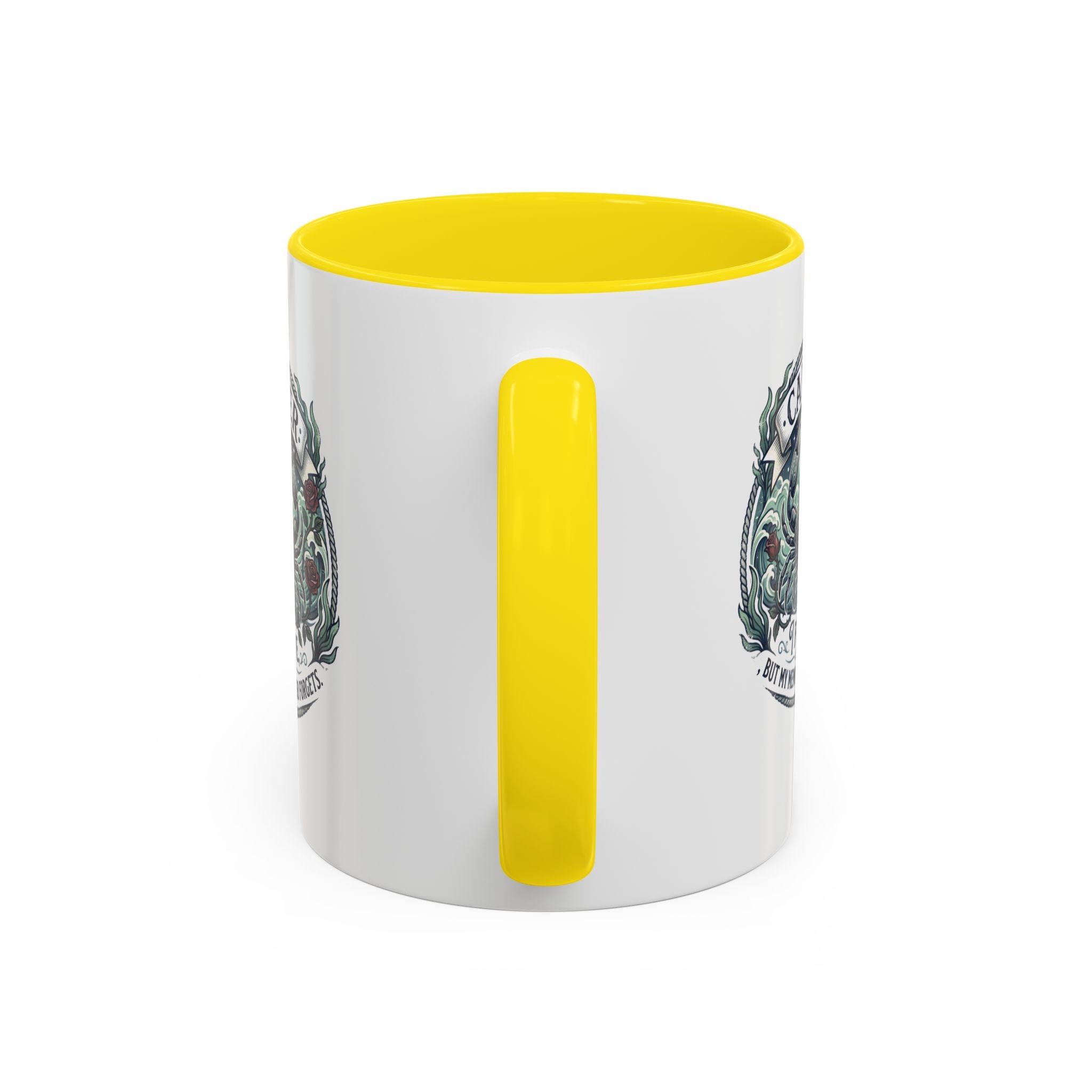 Cancer Zodiac Accent Coffee Mug — 'I Forgive But My Memory Never Forgets' Horoscope Gift