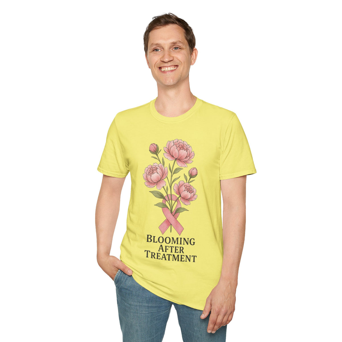 Blooming After Treatment Pink Wildflower T-Shirt, Breast Cancer Survivor Gift Tee - Trending Now - September 2026