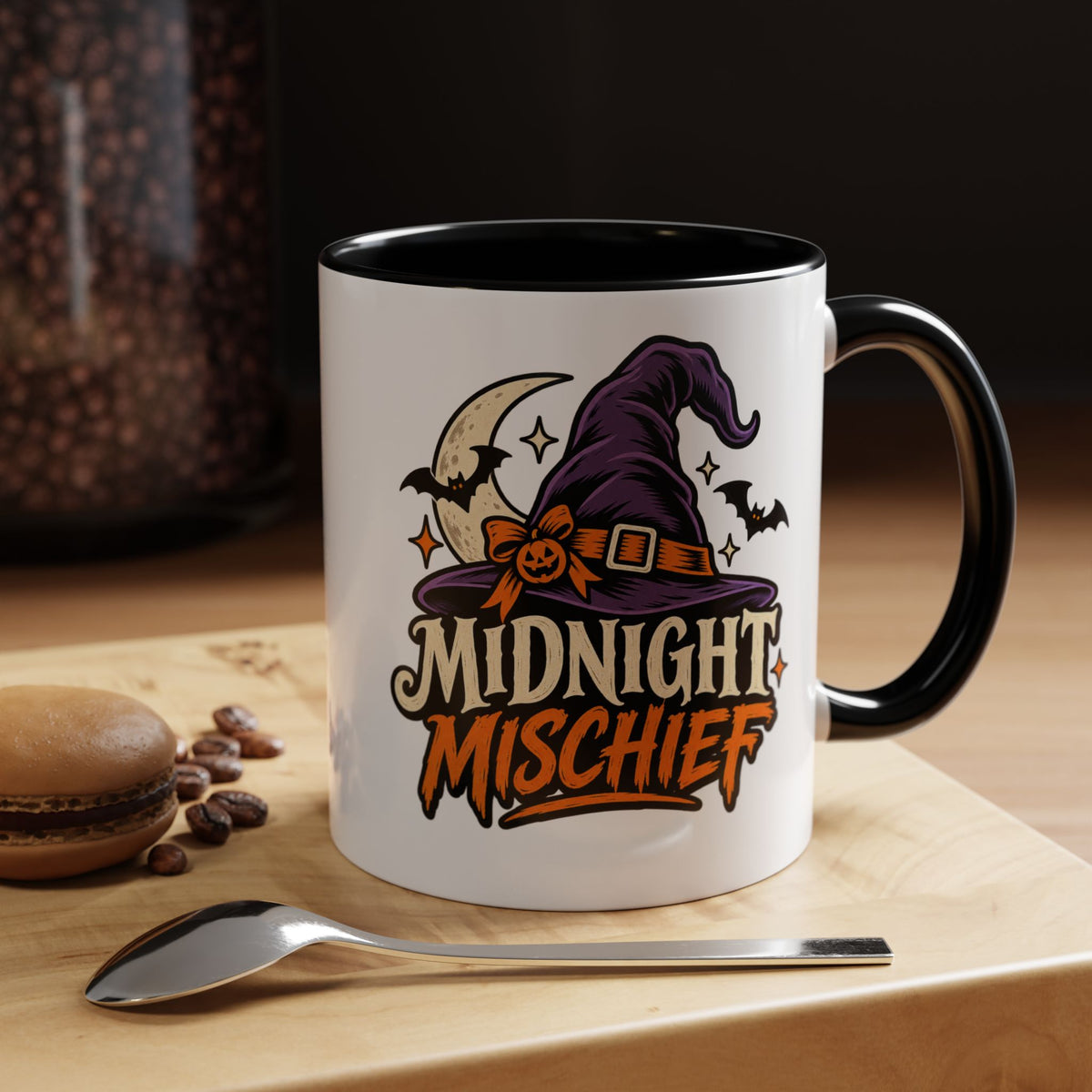 Midnight Mischief Halloween Coffee Mug — Accent 11/15oz