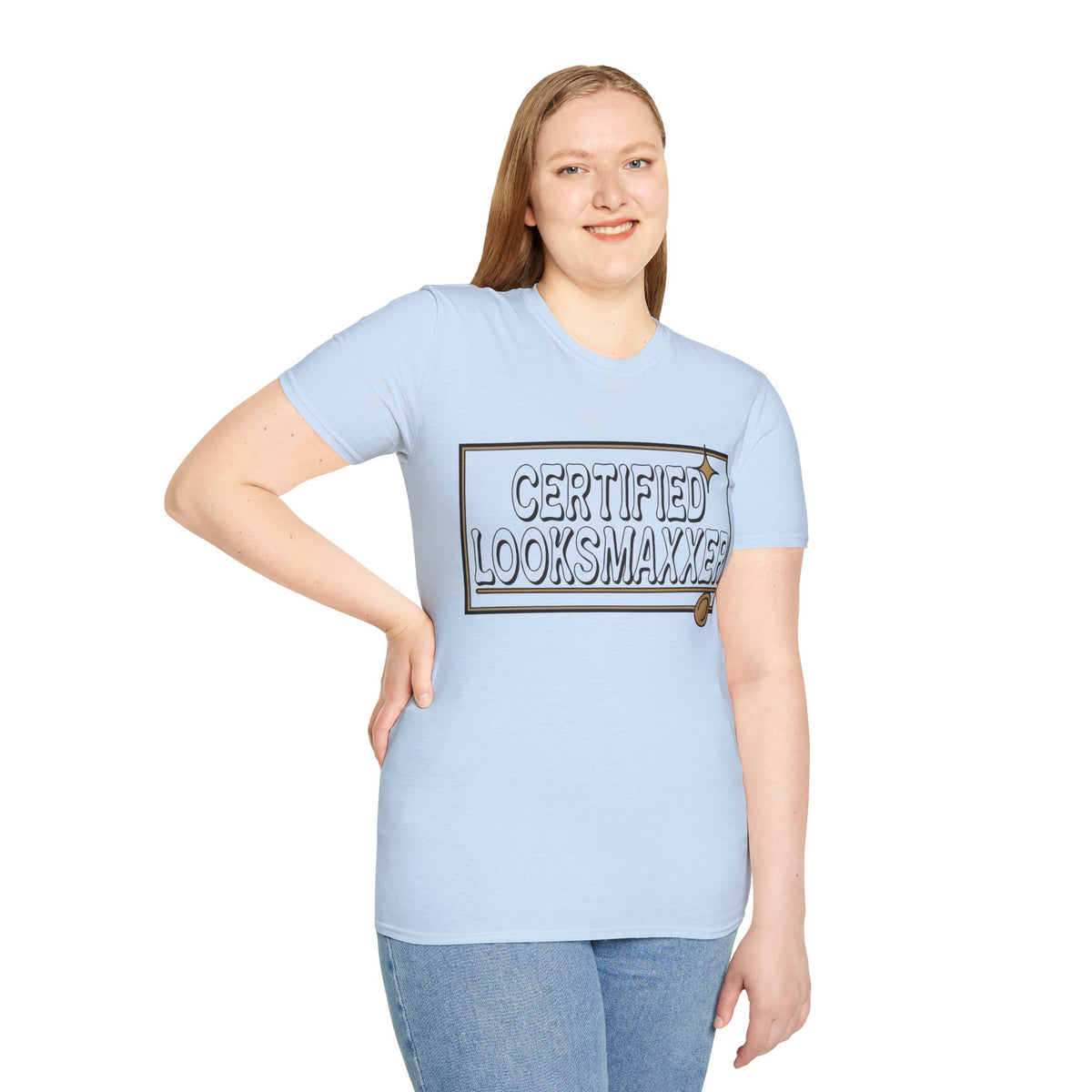 Certified Looksmaxxer T-Shirt — Funny Aesthetic Confidence Tee - Trending Now - August 2026