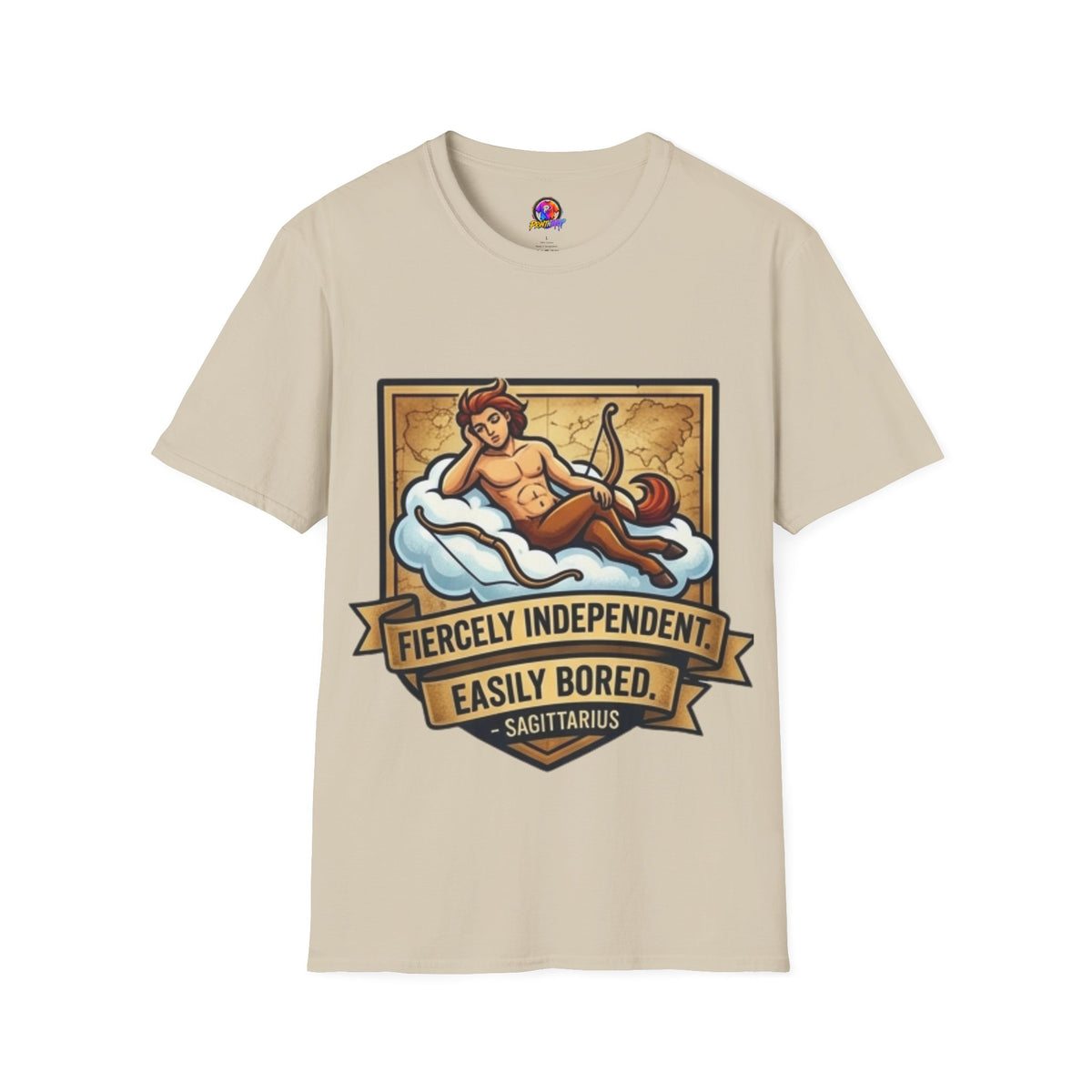 Sagittarius Zodiac T‑Shirt — Fiercely Independent, Easily Bored Astrology Tee