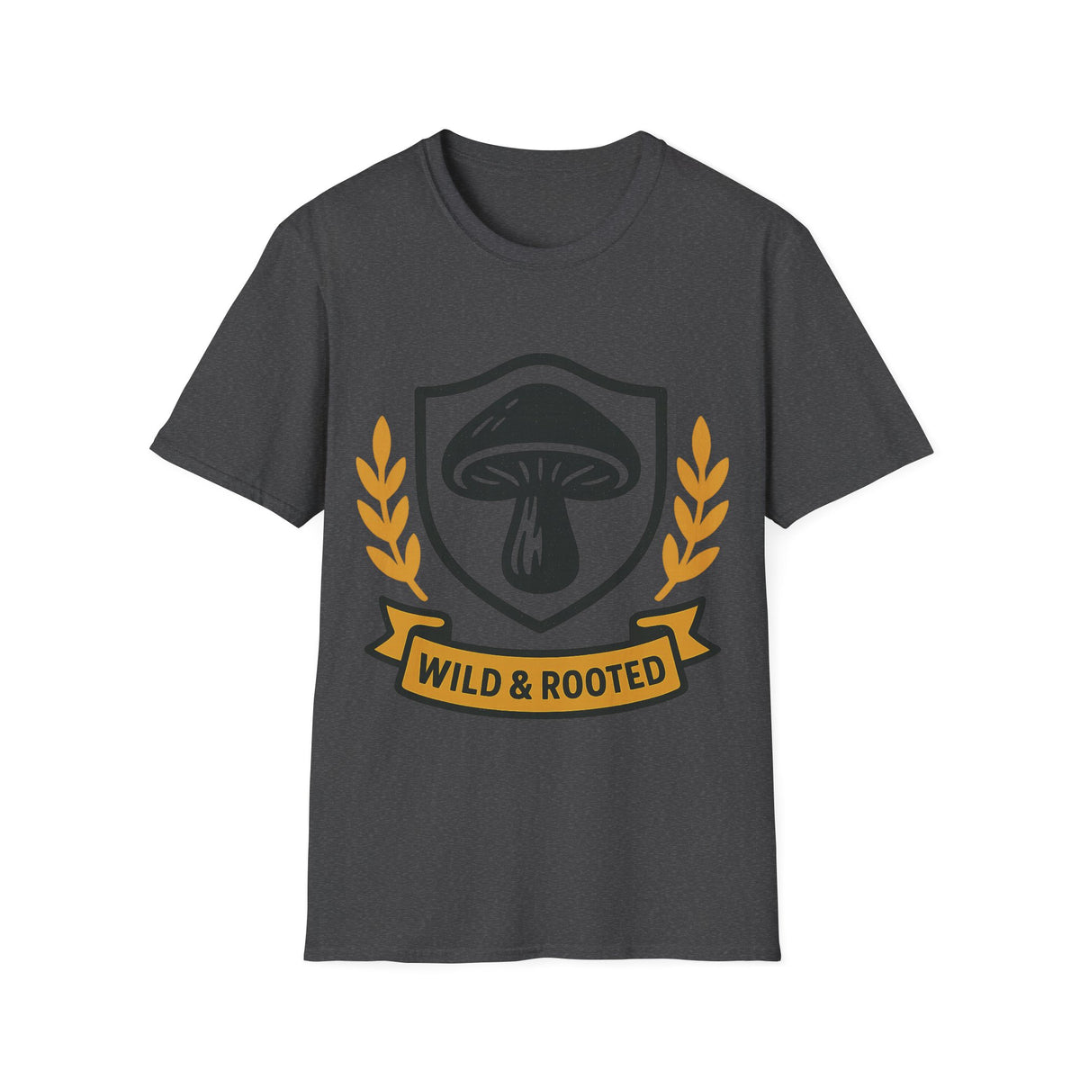 Crest Logo T-Shirt — Subtle Laurel Emblem Tee - Trending Now - September 2026