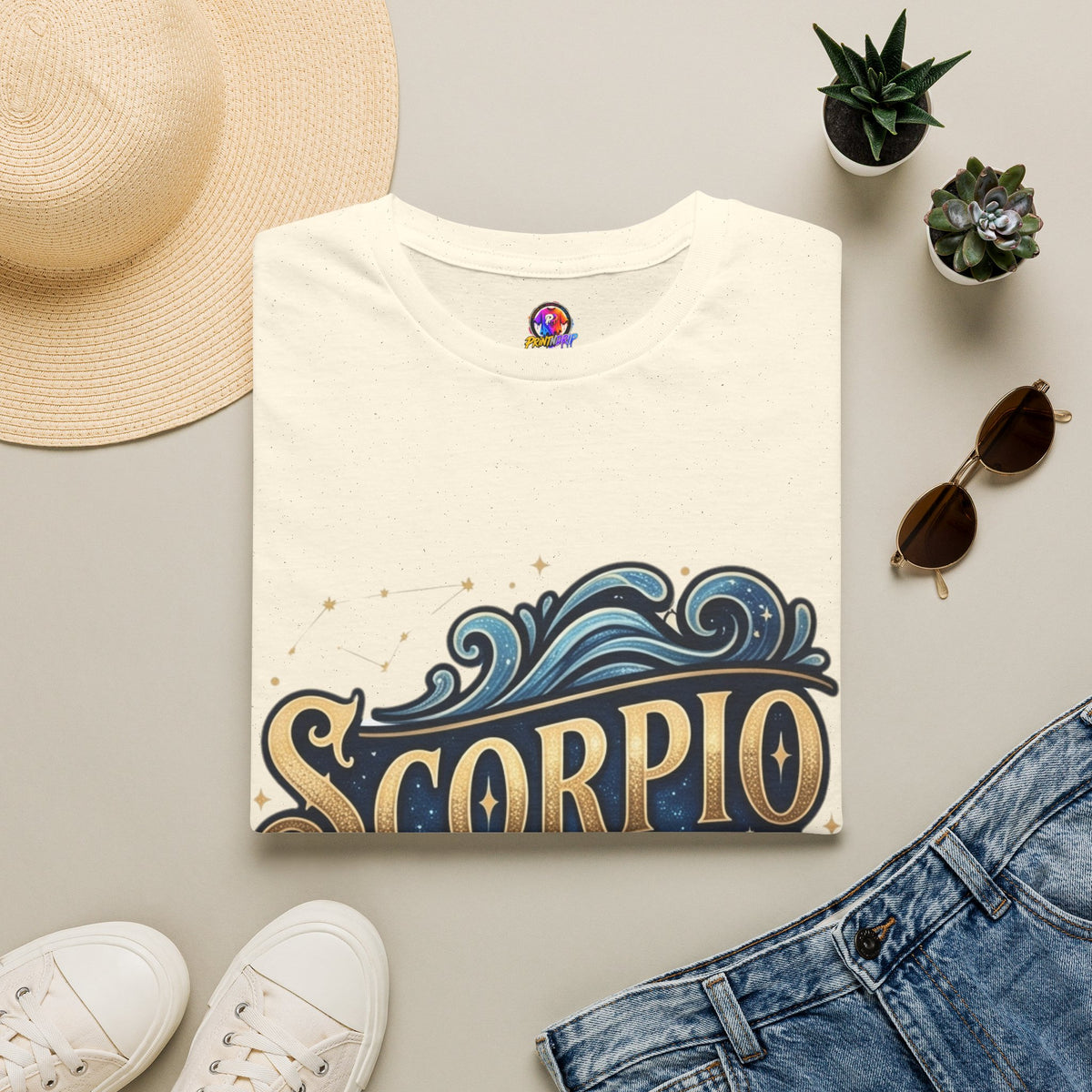 Scorpio Intuition T-Shirt — Zodiac Astrology Graphic Tee