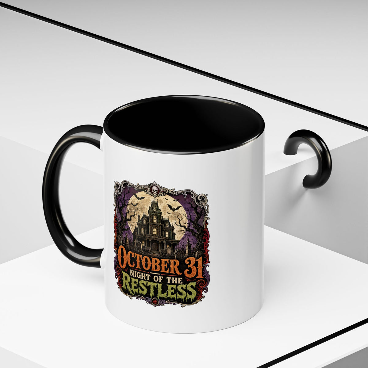 Halloween  October 31 Accent Coffee Mug