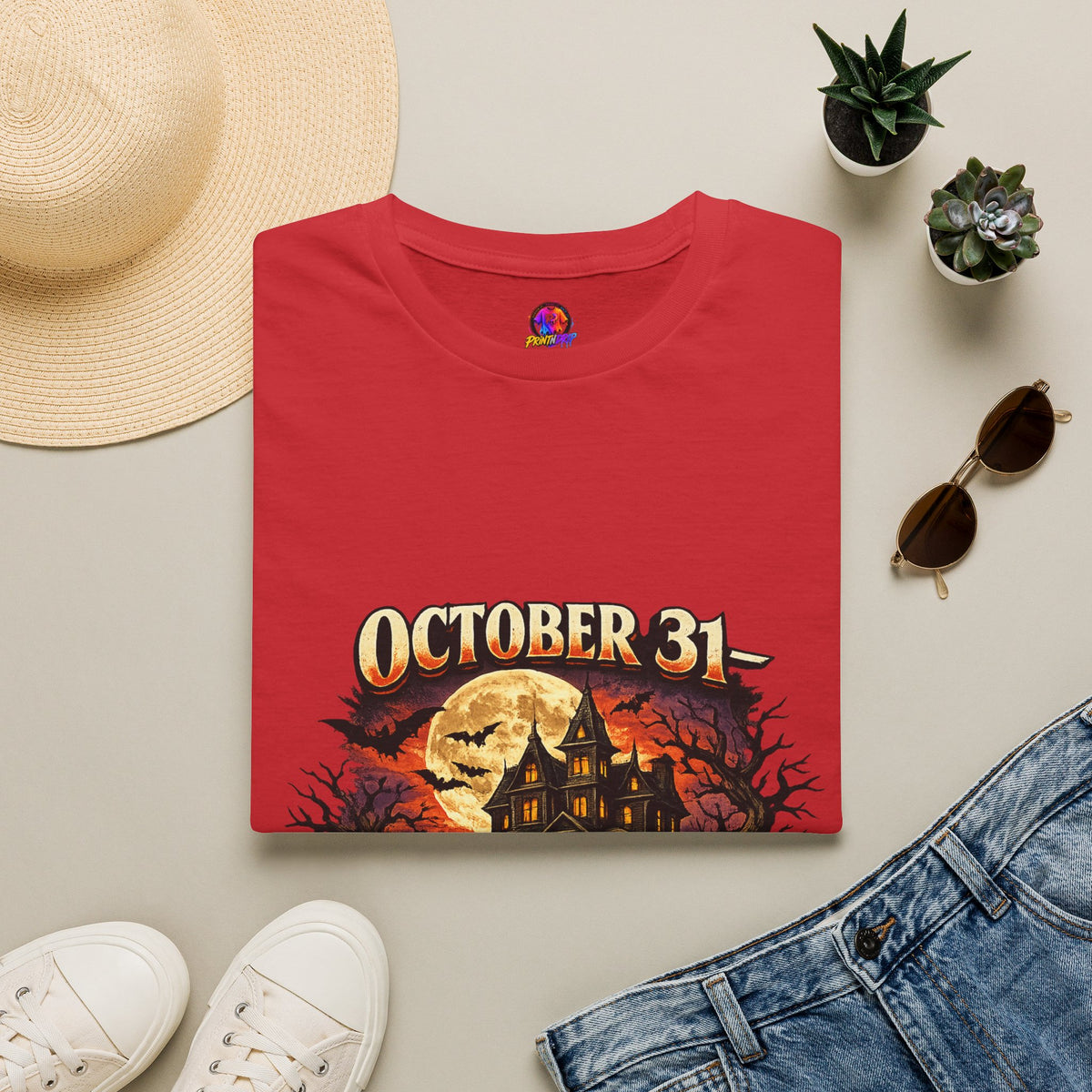 Halloween October 21 Unisex Softstyle T-Shirt