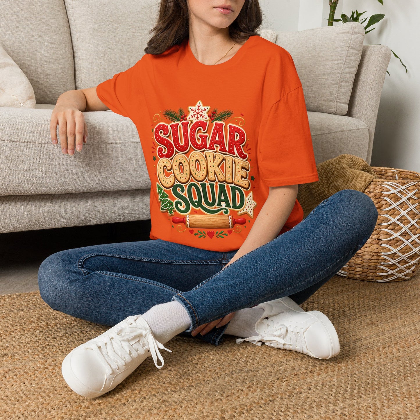 Sugar Cookie Squad T-Shirt — Festive Holiday Baking Graphic Tee