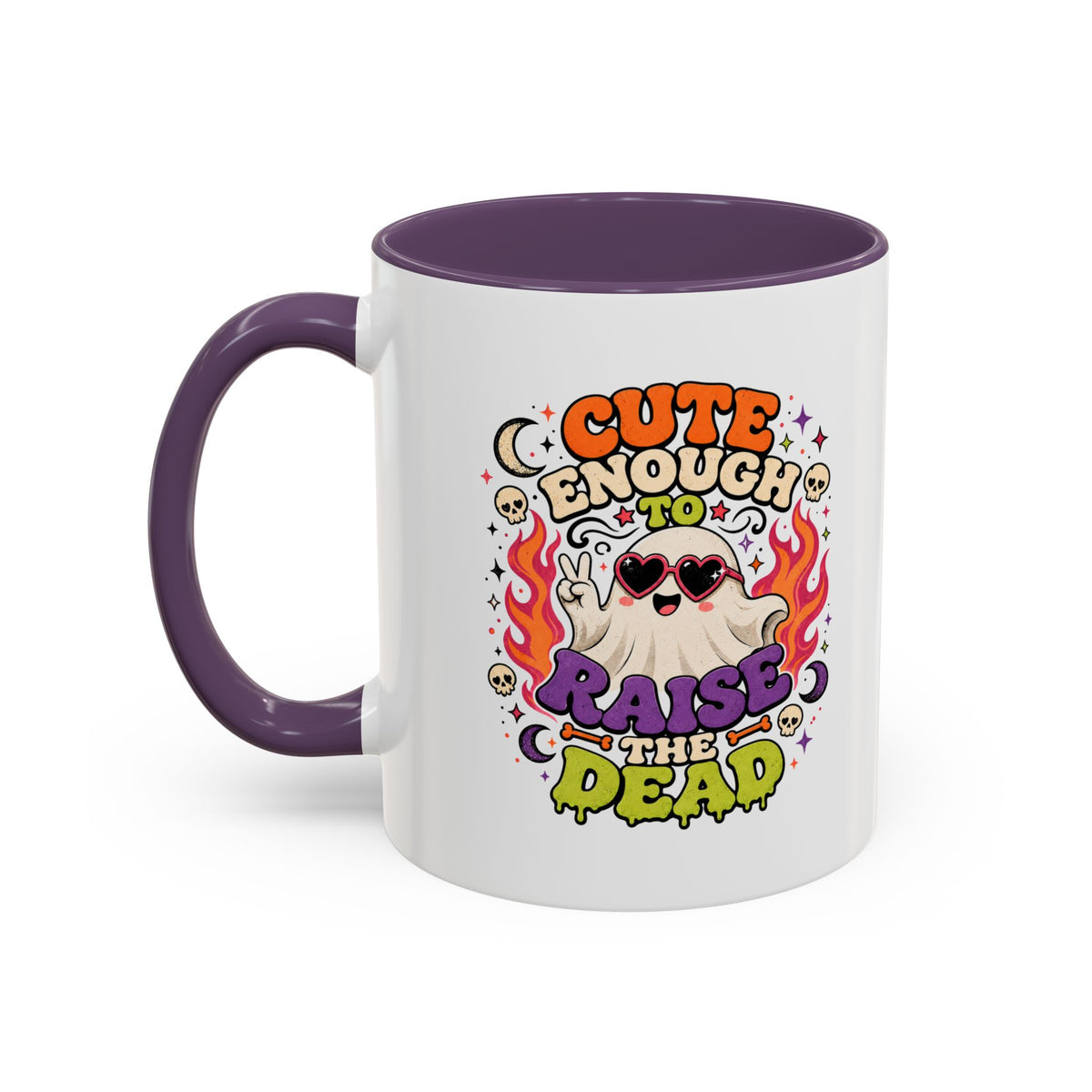Halloween  Cute Enough Accent Coffee Mug