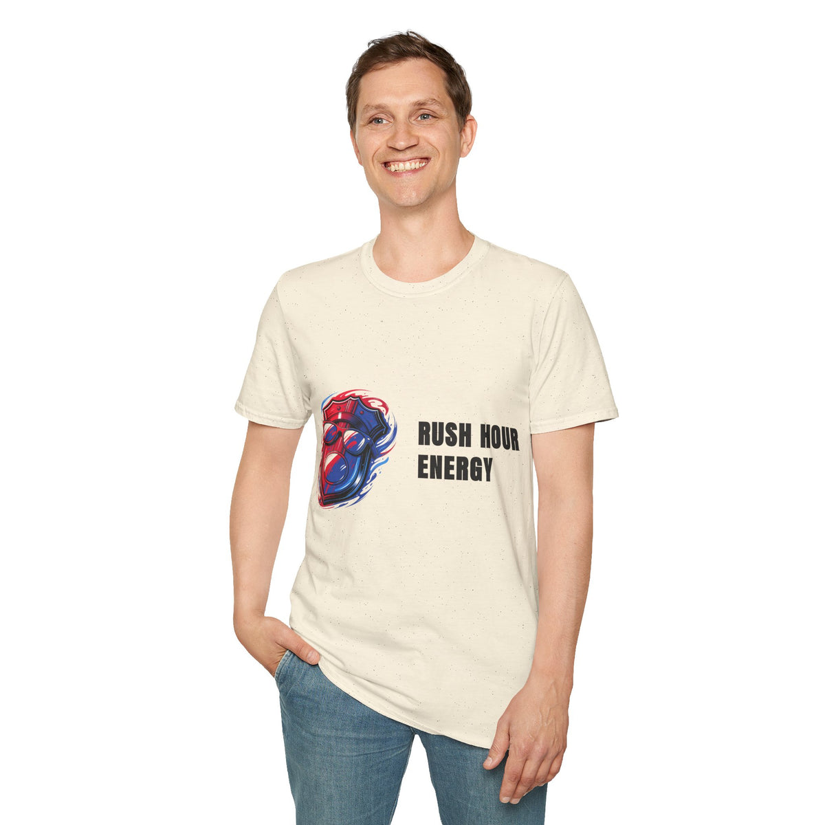 Rush Hour Energy T-Shirt — Retro Racing Skull Graphic Tee - Trending Now - September 2026