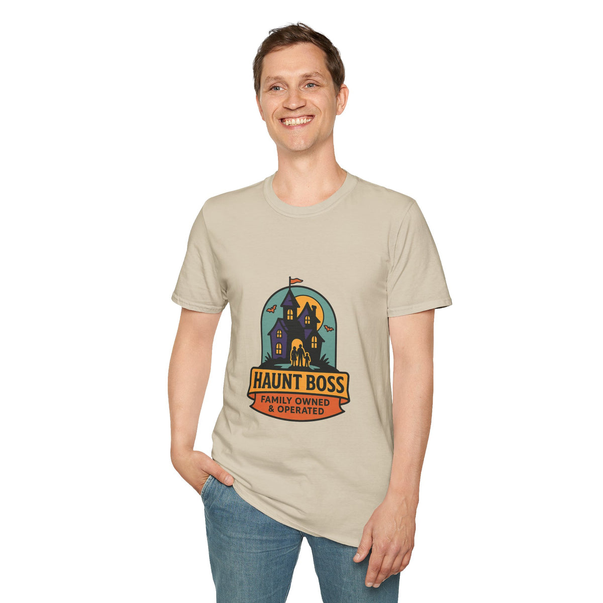 Haunt Boss Halloween T-Shirt — Haunted House Haunted Hayride Tee - Trending Now - October 2026