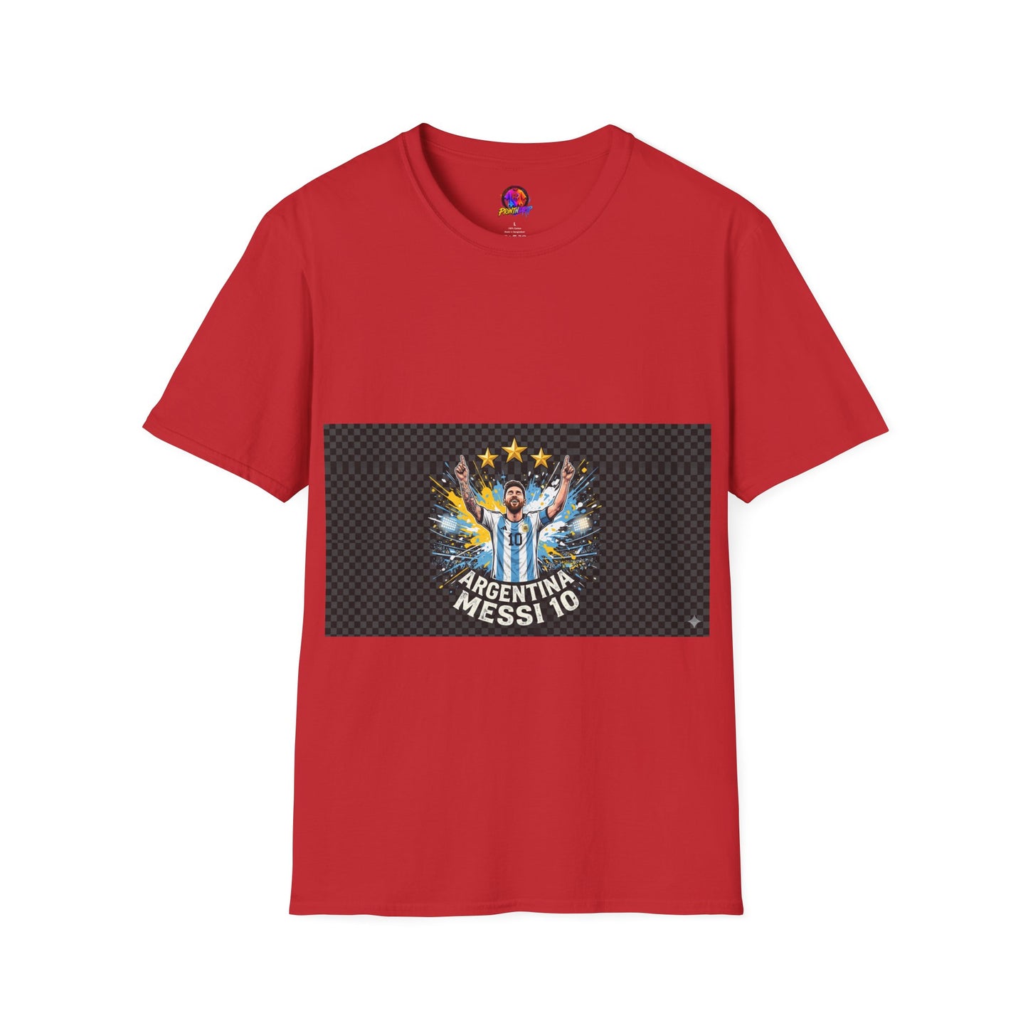 Argentina Messi  Soccer T‑Shirt — Argentina Messi 10 Fan Tee