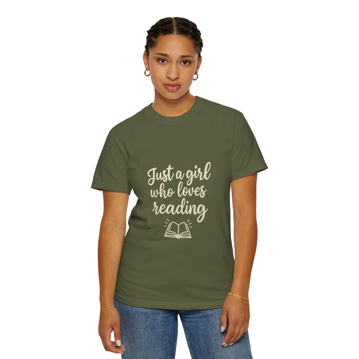 Reading Lover T‑Shirt — "Just a Girl Who Loves Reading" Book Tee - Trending Now - October 2026