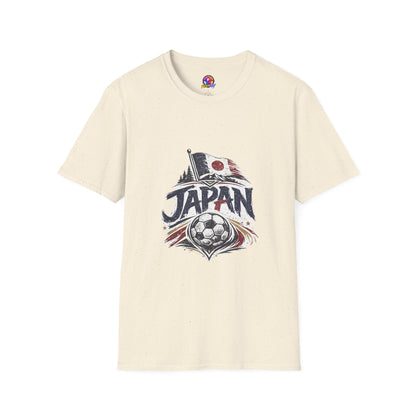 Japan Soccer T-Shirt – Vintage Flag & Crest Football Tee