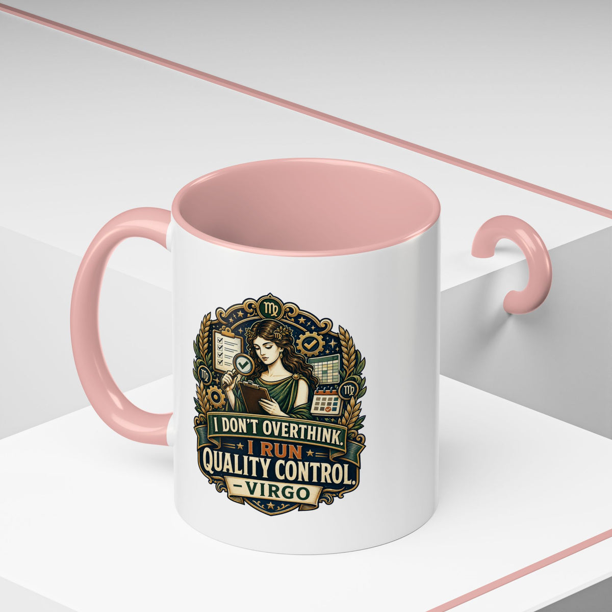 Zodiac Virgo Accent Coffee Mug