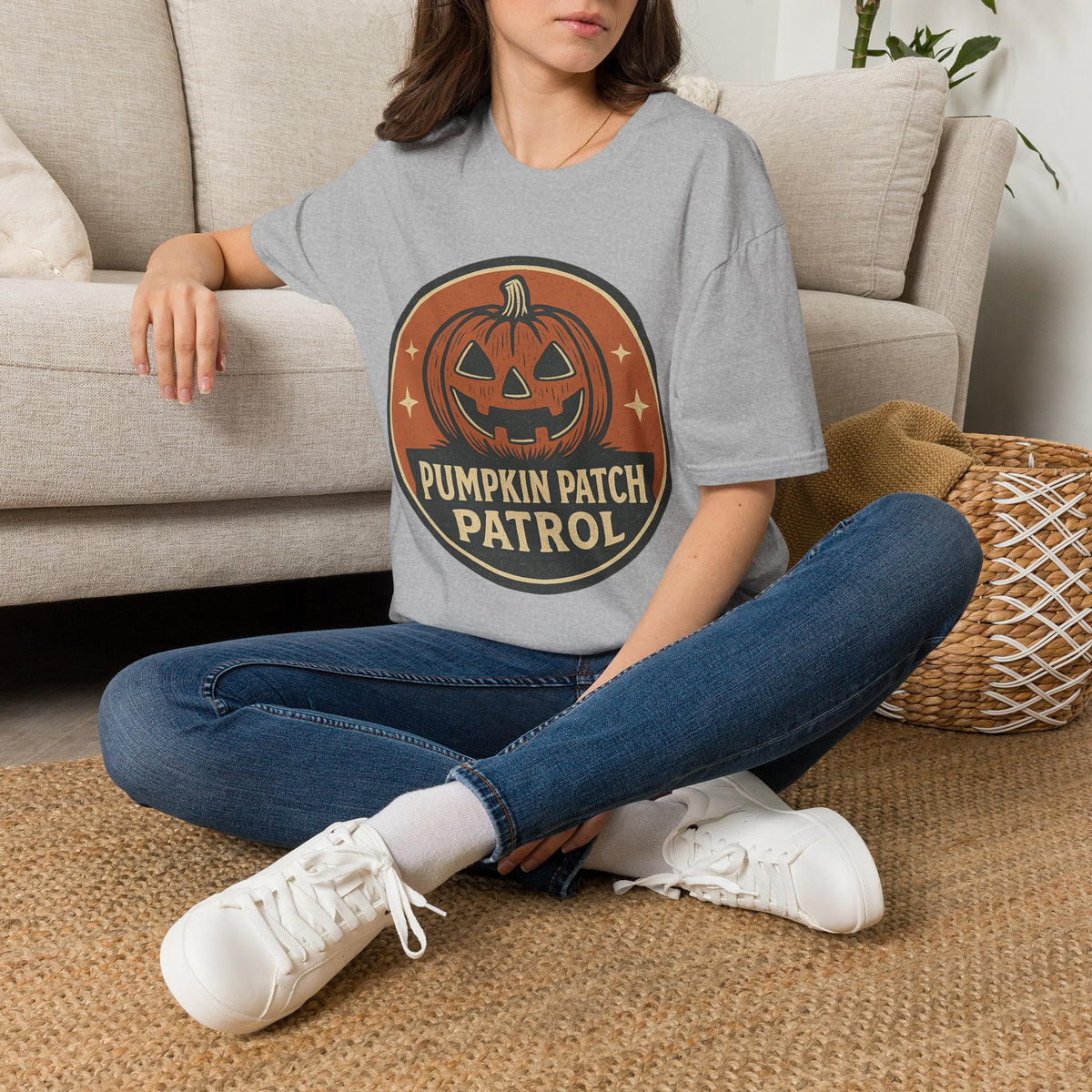 Pumpkin Patch Patrol T-Shirt — Cute Halloween Pumpkin Graphic Tee - Trending Now - August 2026