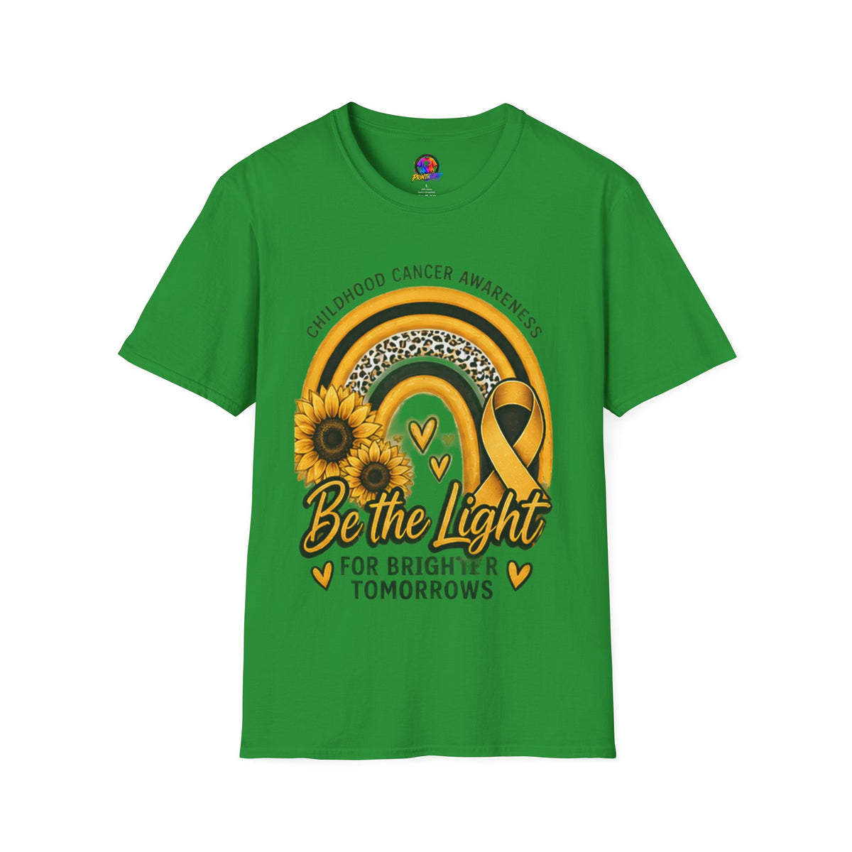 Be the Light Childhood Cancer Awareness T-Shirt
