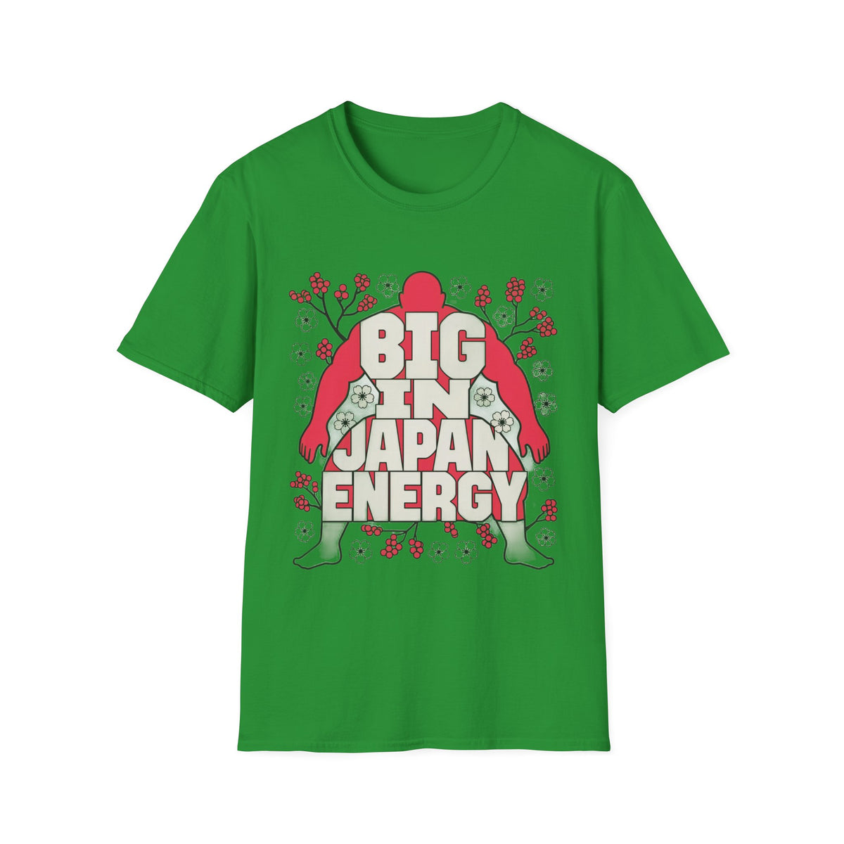 Big in Japan Energy T-Shirt — Retro Sakura Graphic Tee - Trending Now - August 2026