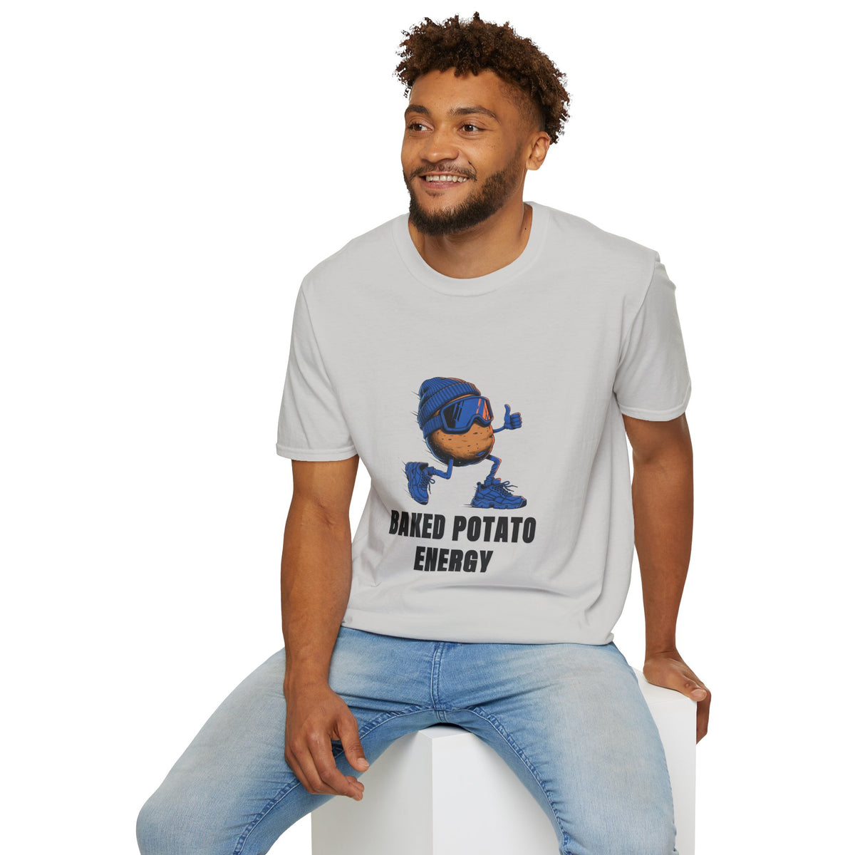 Baked Potato Energy T-Shirt — Cute Thumbs-Up Potato Graphic Tee - Trending Now - August 2026