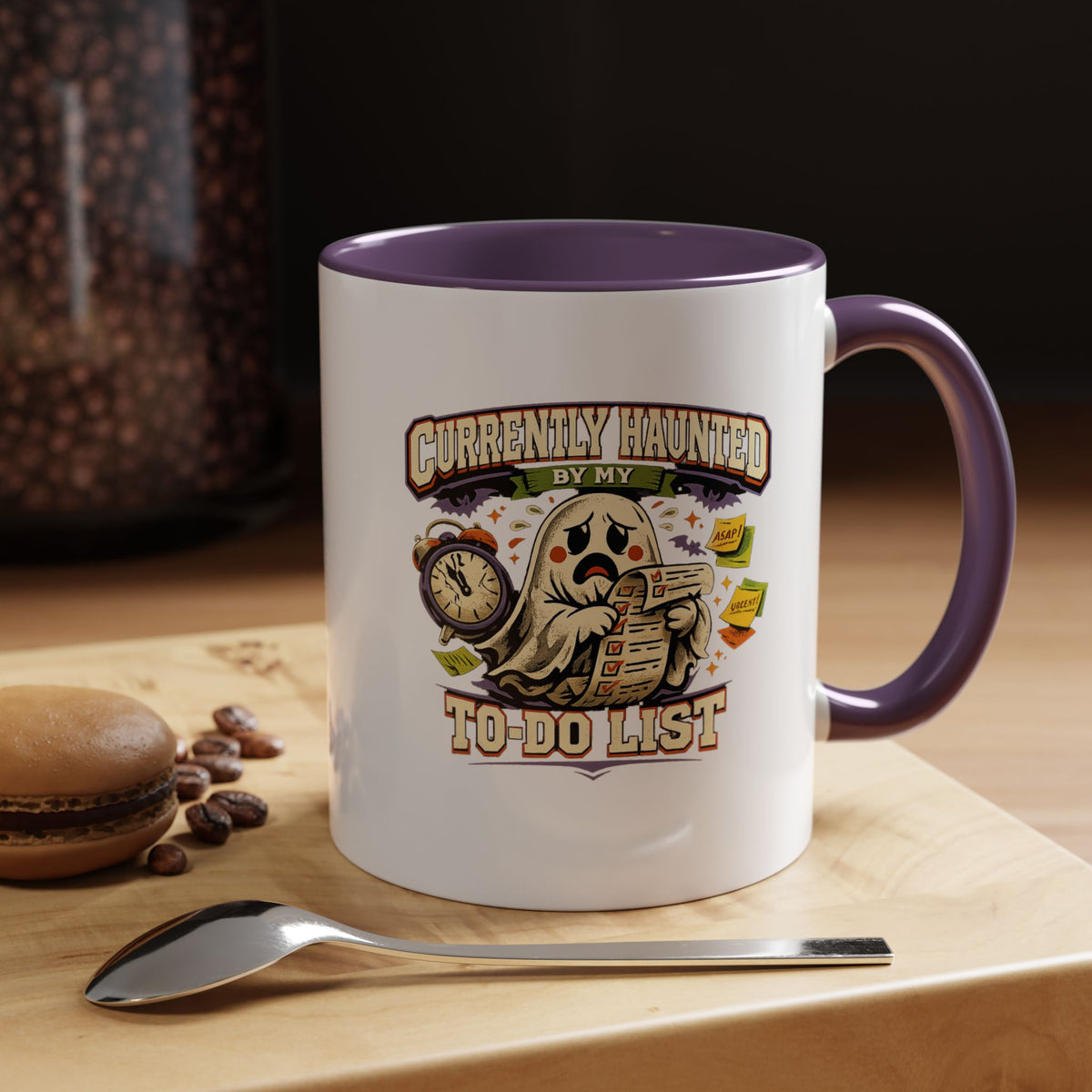 Halloween  Currently Haunted Accent Coffee Mug