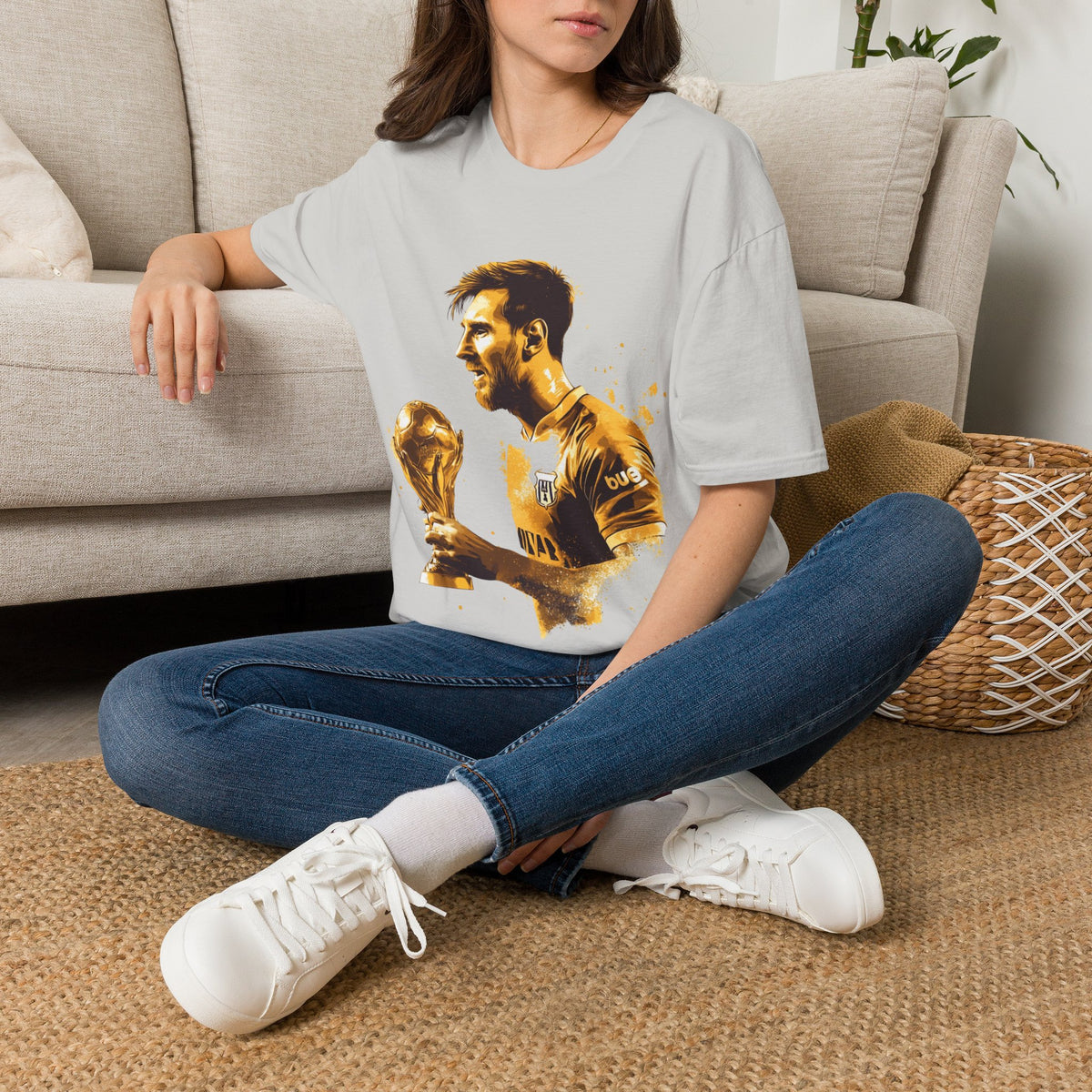 Minimal White T-Shirt — Classic Crewneck Tee