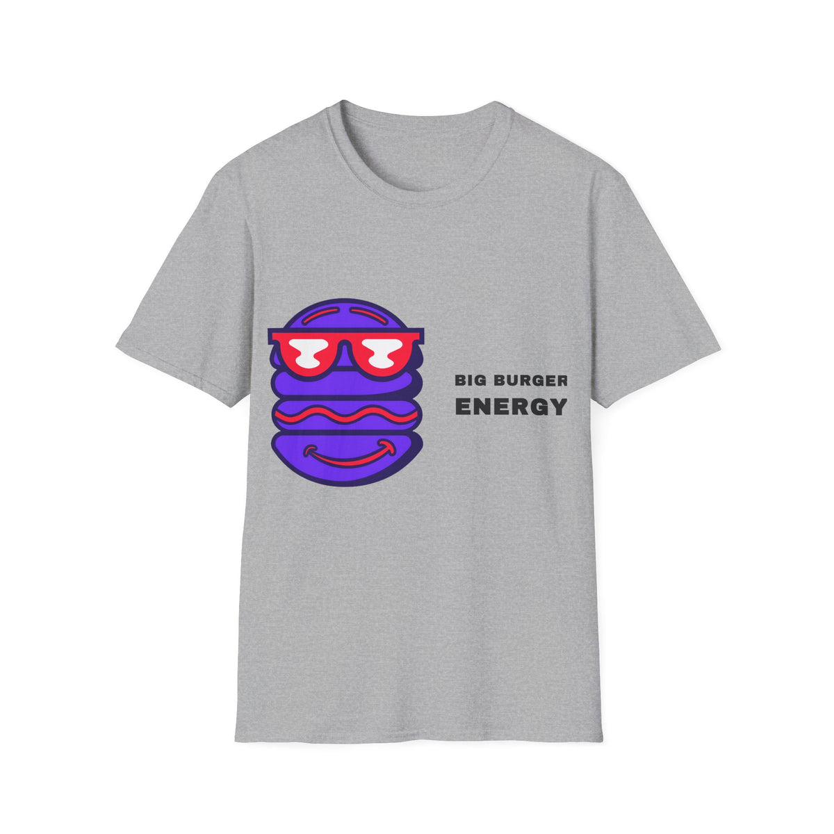 Big Bubbly Energy T-Shirt — Fun Sunglasses Emoji Graphic Tee - Trending Now - September 2026
