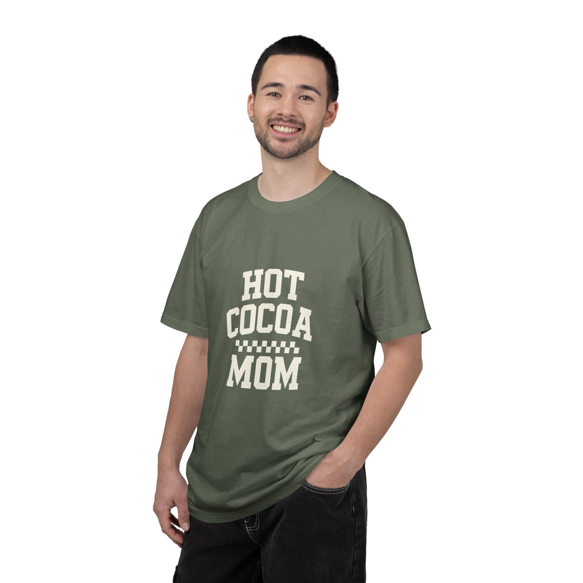 Hot Cocoa Mom T-Shirt — Cozy Holiday Mom Gift - Trending Now - October 2026