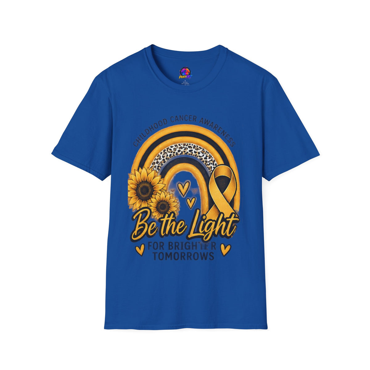 Be the Light Childhood Cancer Awareness T-Shirt