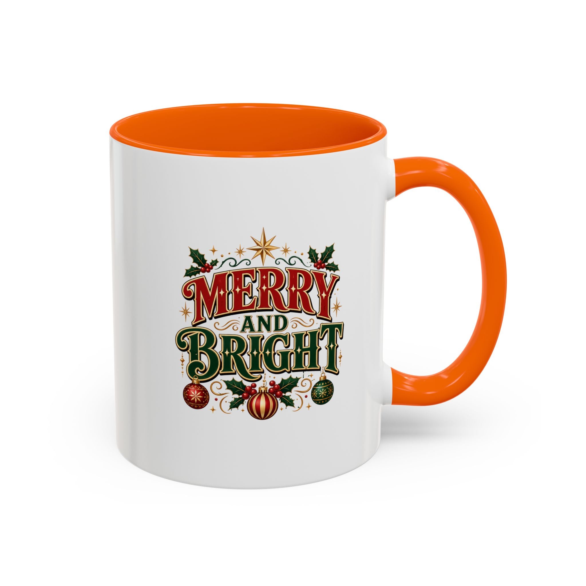 Accent Coffee Mug Merry Bright