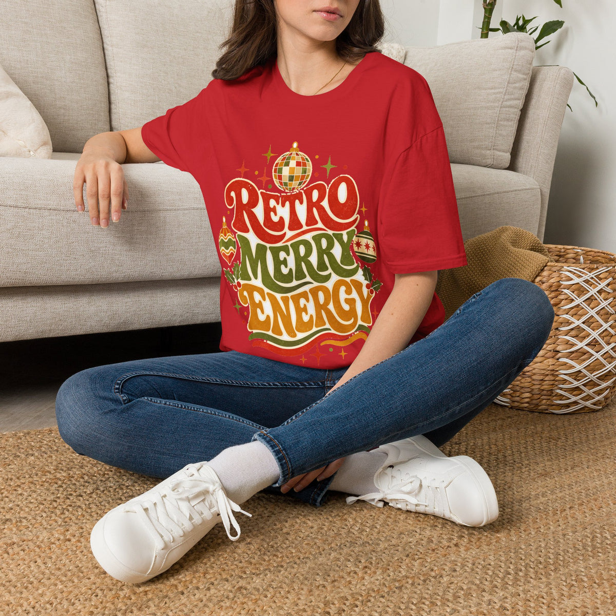 Retro Merry Energy T-Shirt